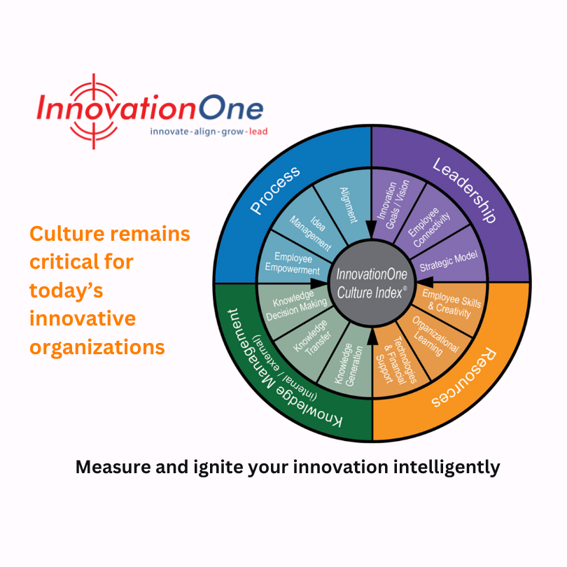 Culture remains critical for today's innovative organizations